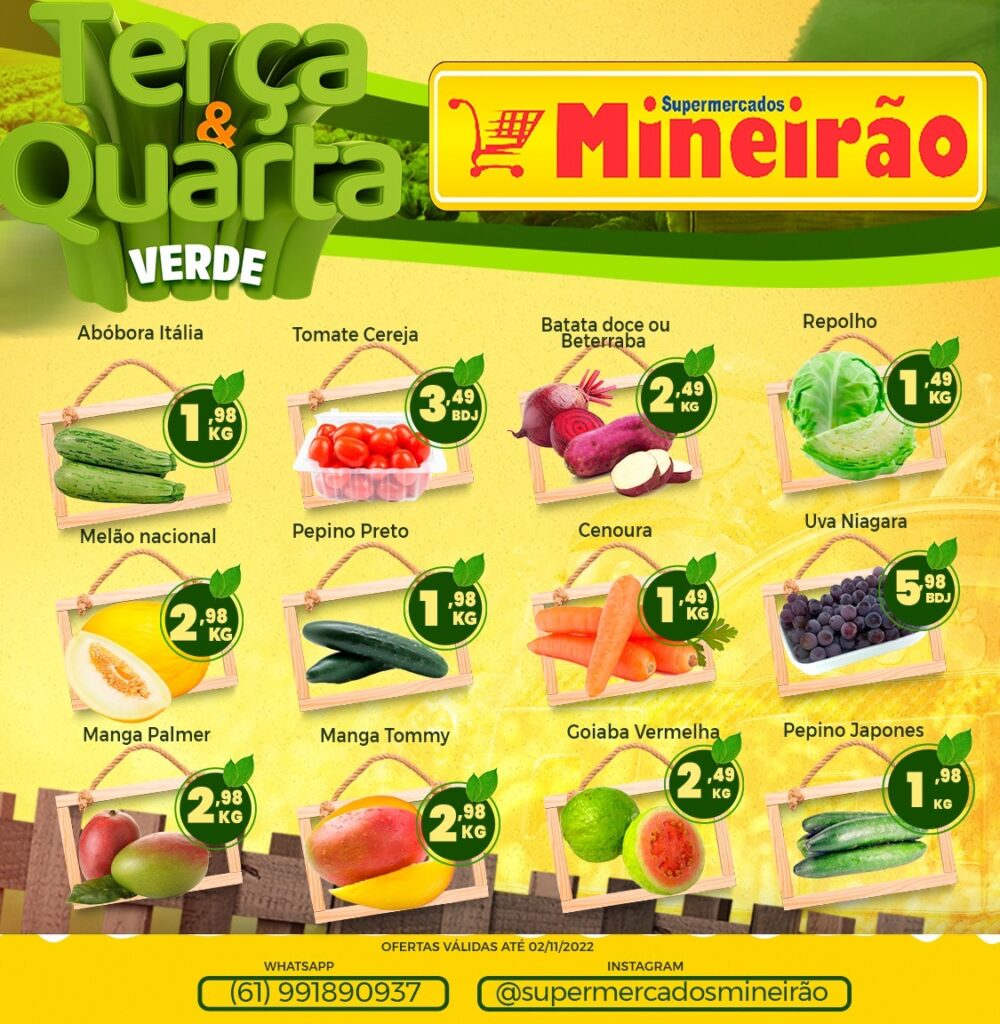 ofertas supermercado mineirão