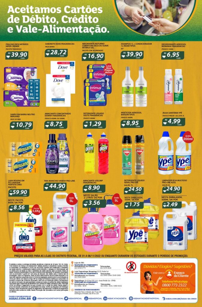 encartes de ofertas assai atacadista brasilia df