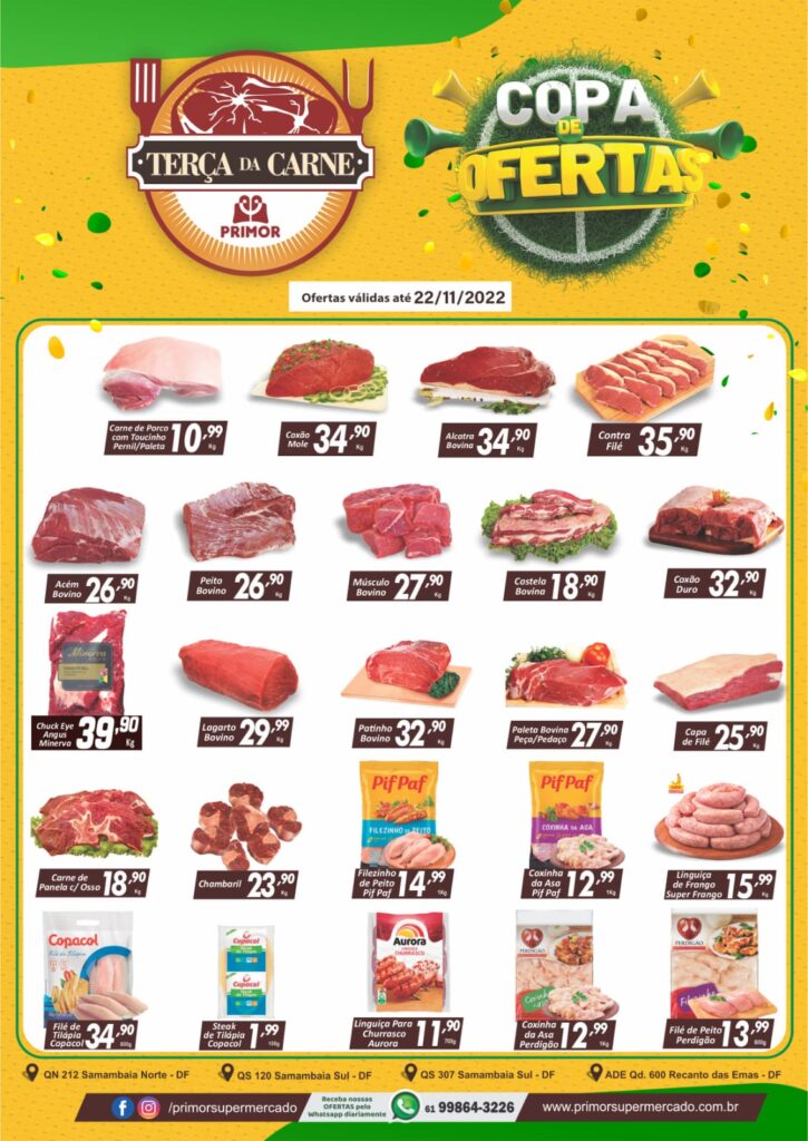 ofertas supermercado primor distrito federal