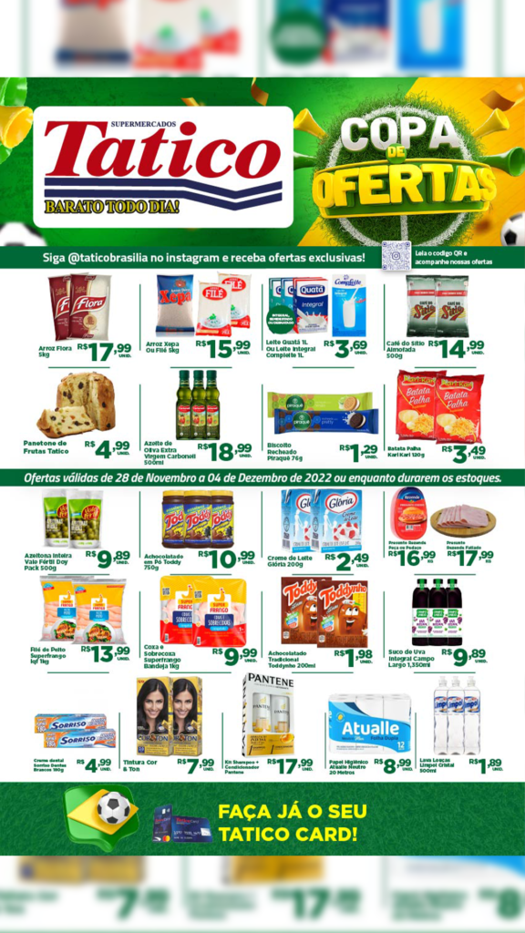 encartes de ofertas supermercado tatico Brasília DF