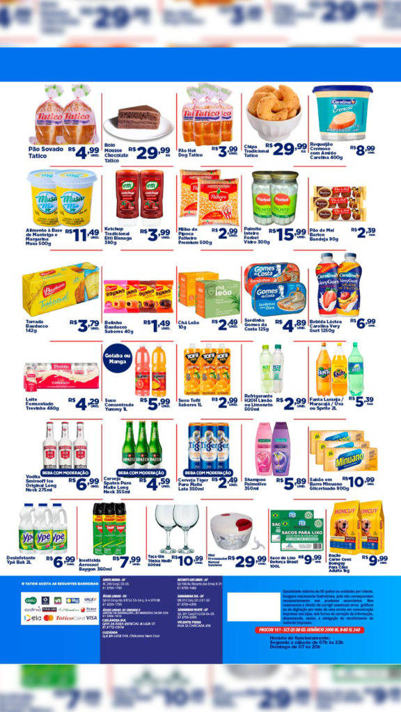 encartes de ofertas supermercado tatico Brasília DF