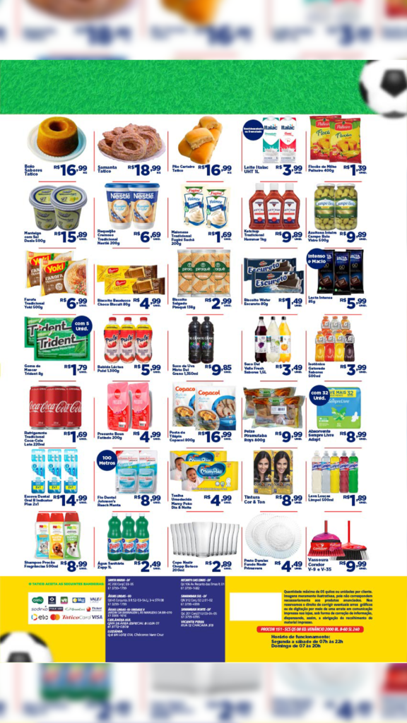 encartes de ofertas supermercado tatico Brasília DF