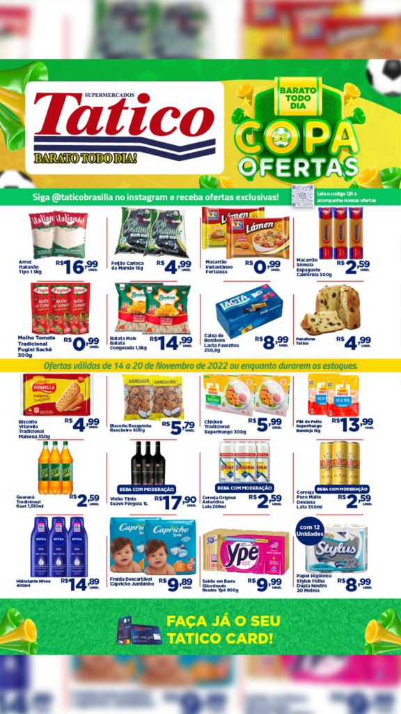encartes de ofertas supermercado tatico Brasília DF