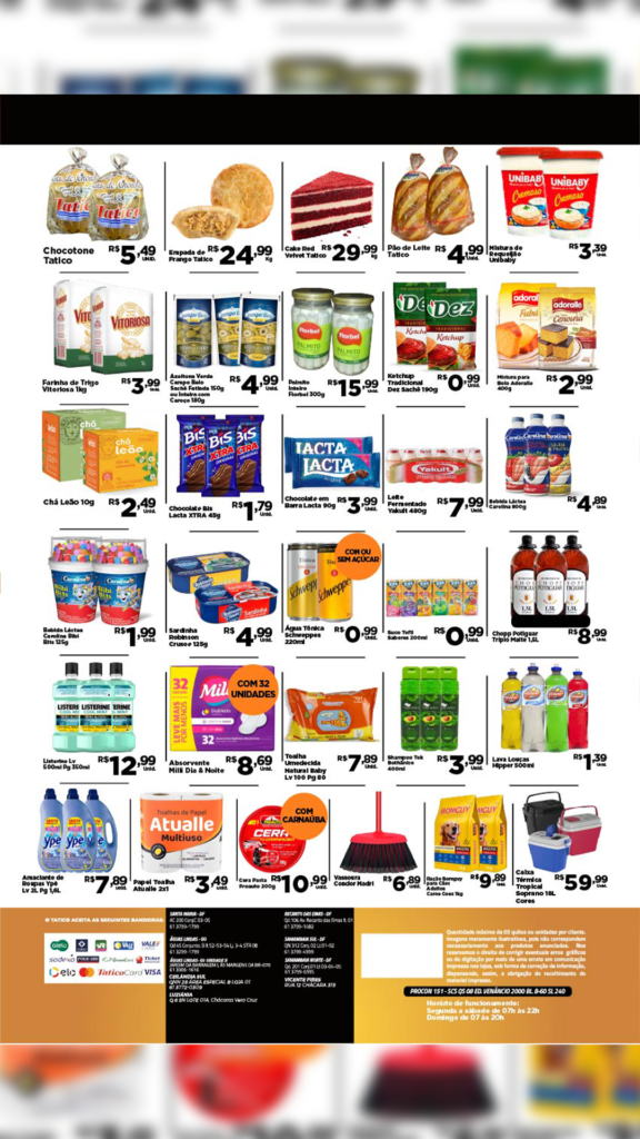encartes de ofertas supermercado tatico Brasília DF