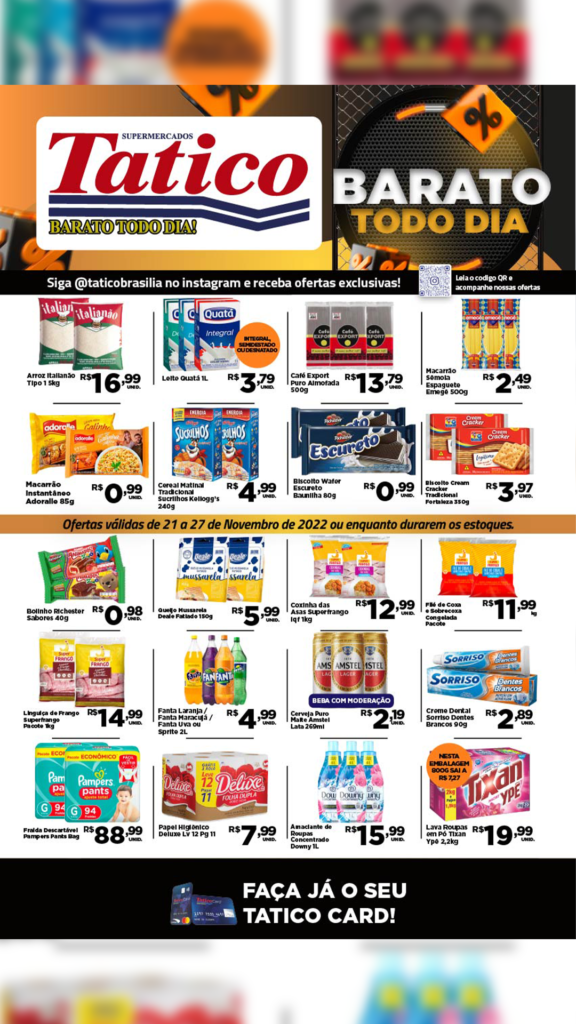 encartes de ofertas supermercado tatico Brasília DF