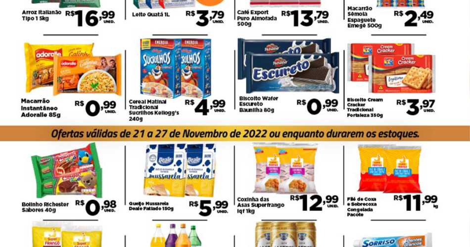 Supermercado Tatico até 27/11/2022