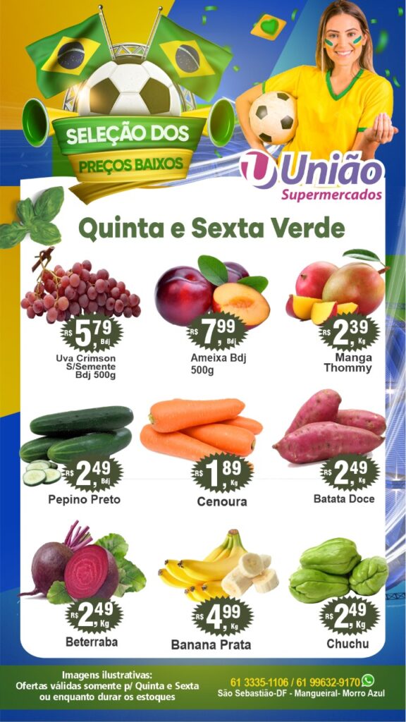 encartes de ofertas supermercado união são sebastião df
