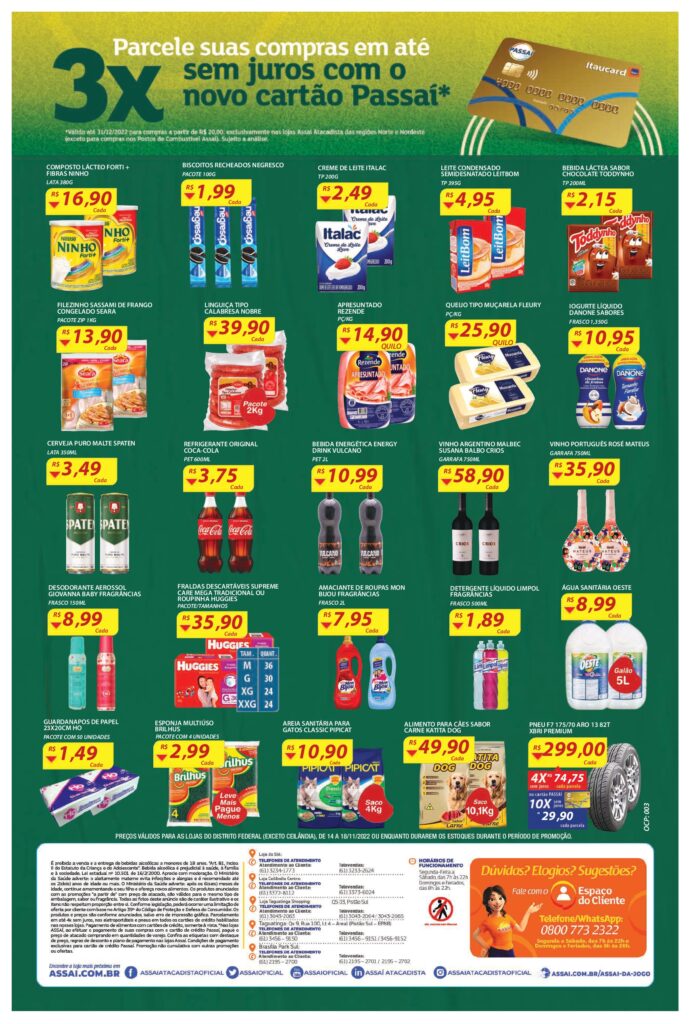 encartes de ofertas assai atacadista brasilia df