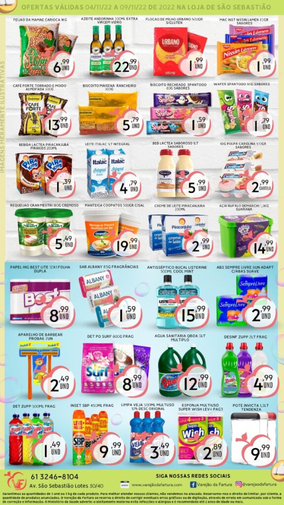 ofertas supermercado varejão da fartura