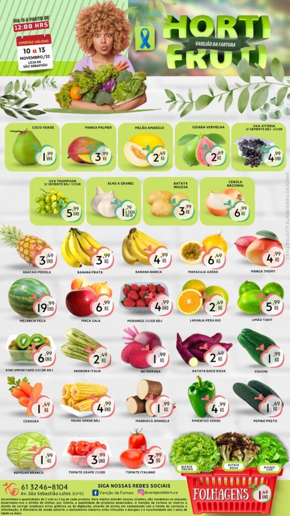 ofertas supermercado varejão da fartura