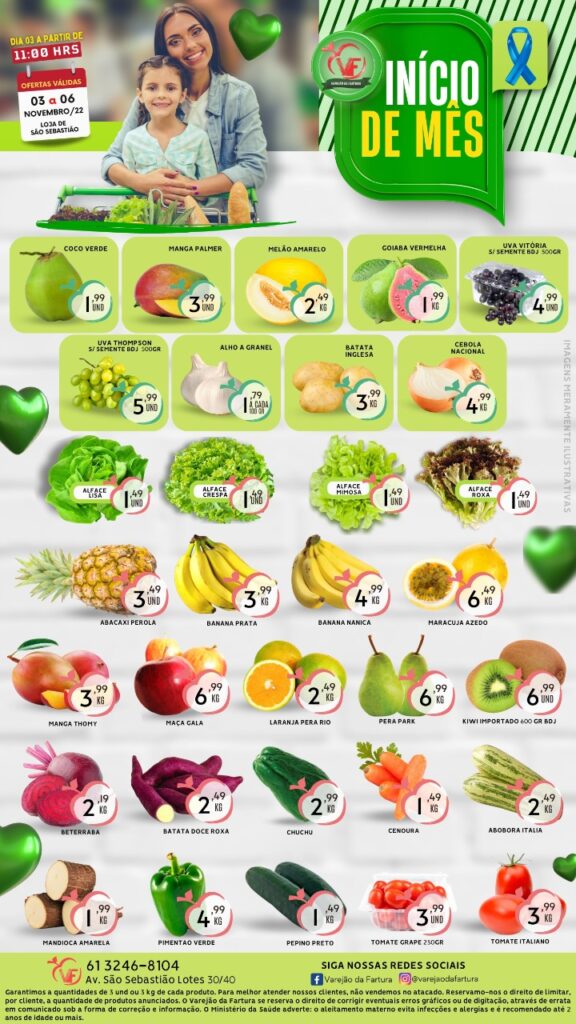 ofertas supermercado varejão da fartura