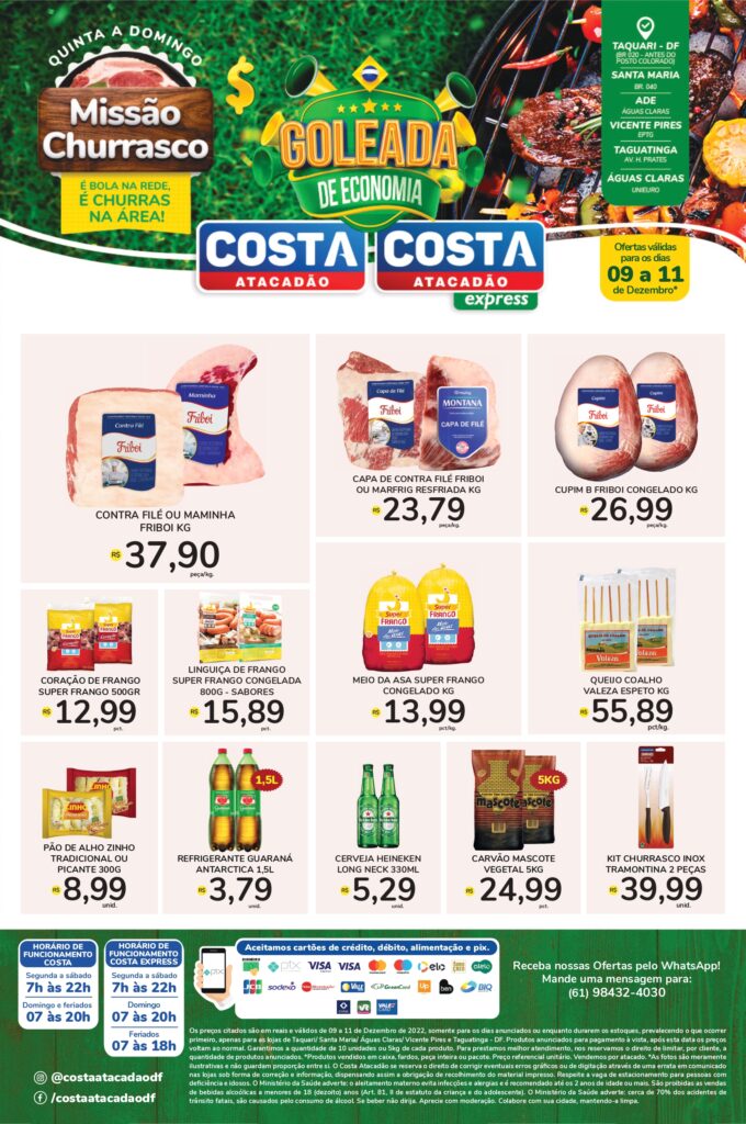 ofertas atacadão costa brasilia df