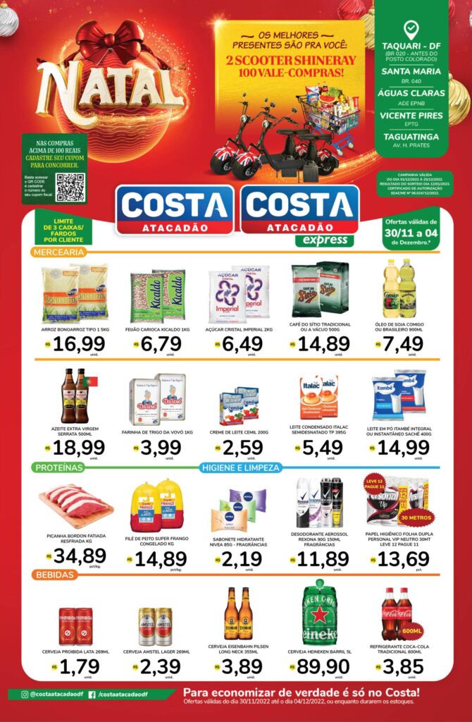 ofertas atacadão costa brasilia df