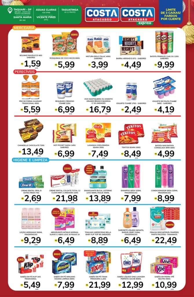 ofertas atacadão costa brasilia df