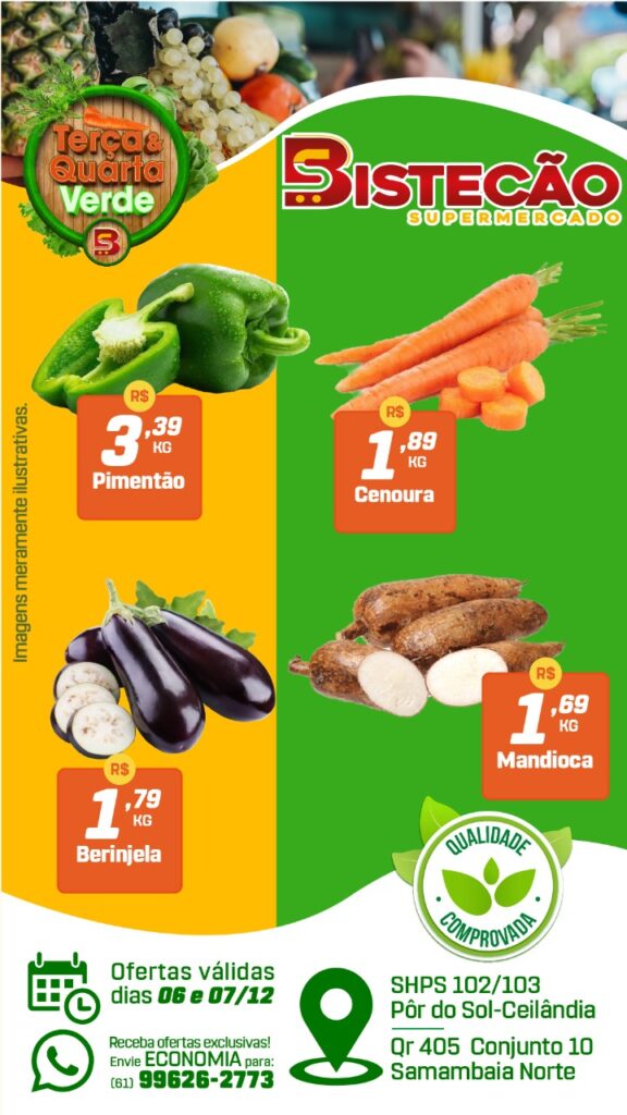 ofertas supermercado bistecão Brasília DF