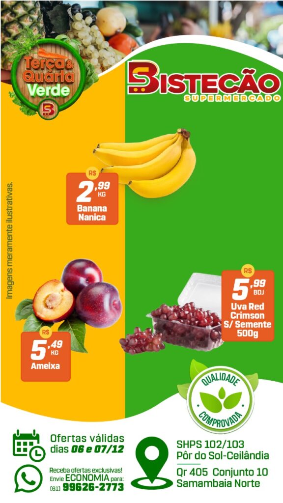 ofertas supermercado bistecão Brasília DF