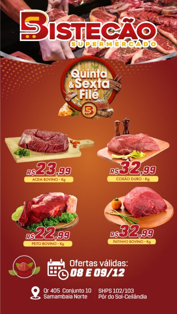 ofertas supermercado bistecão Brasília DF