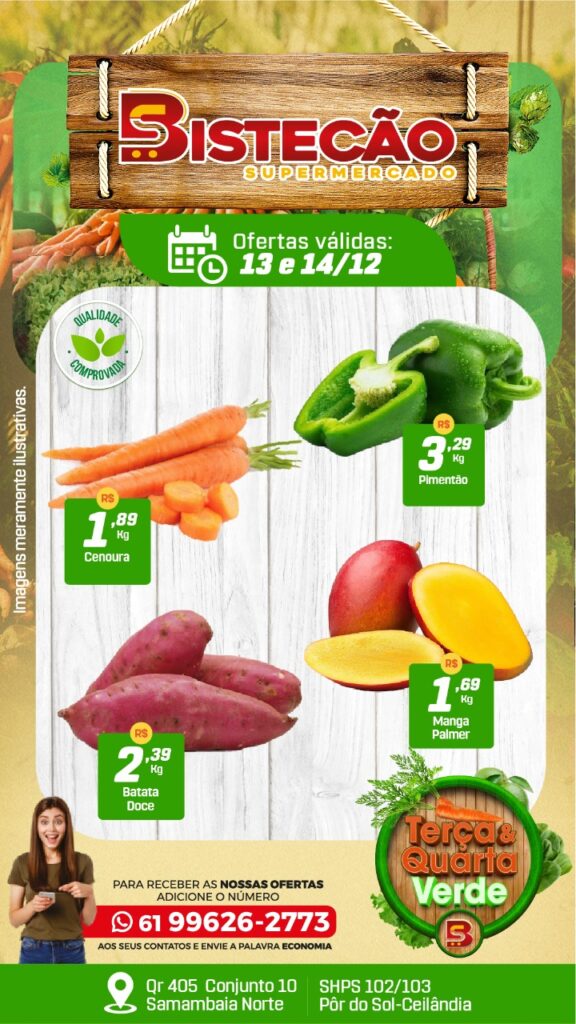 ofertas supermercado bistecão Brasília DF