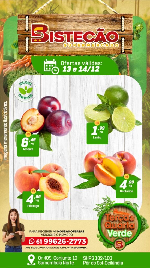 ofertas supermercado bistecão Brasília DF