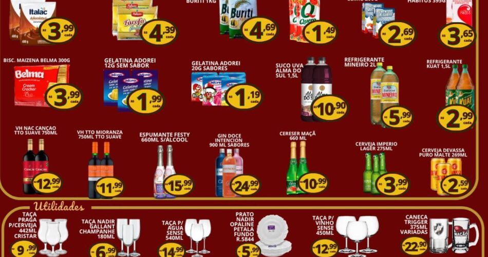 Supermercado Caprichoso até 24/12/2022