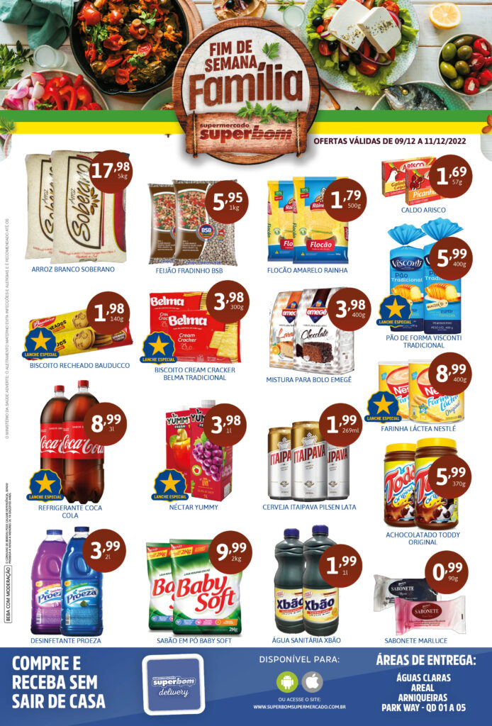 encarte de ofertas supermercado superbom brasilia df