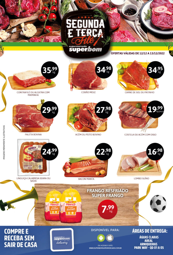 encarte de ofertas supermercado superbom brasilia df
