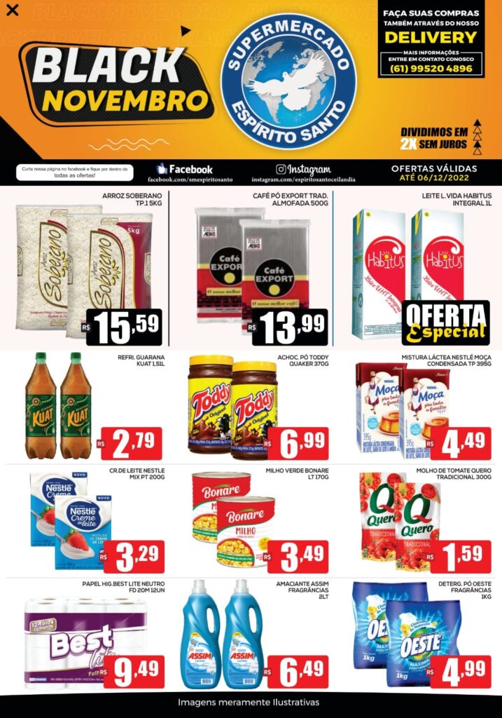 ofertas supermercado espirito santo Brasília df
