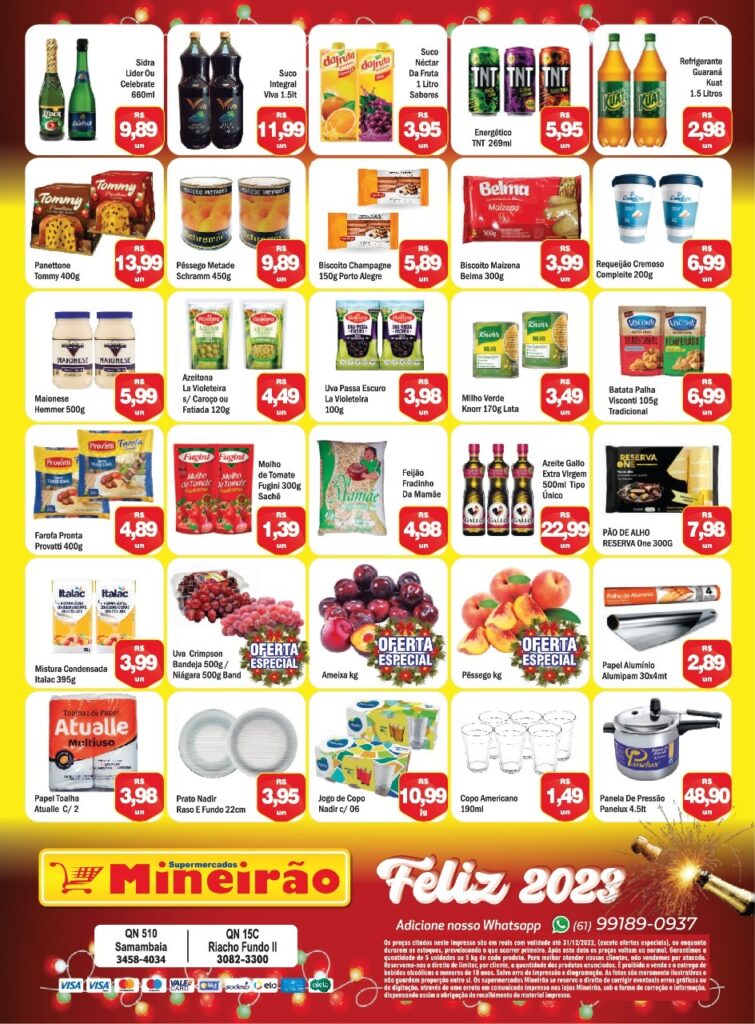 encartes de ofertas supermercado mineirão Brasília DF