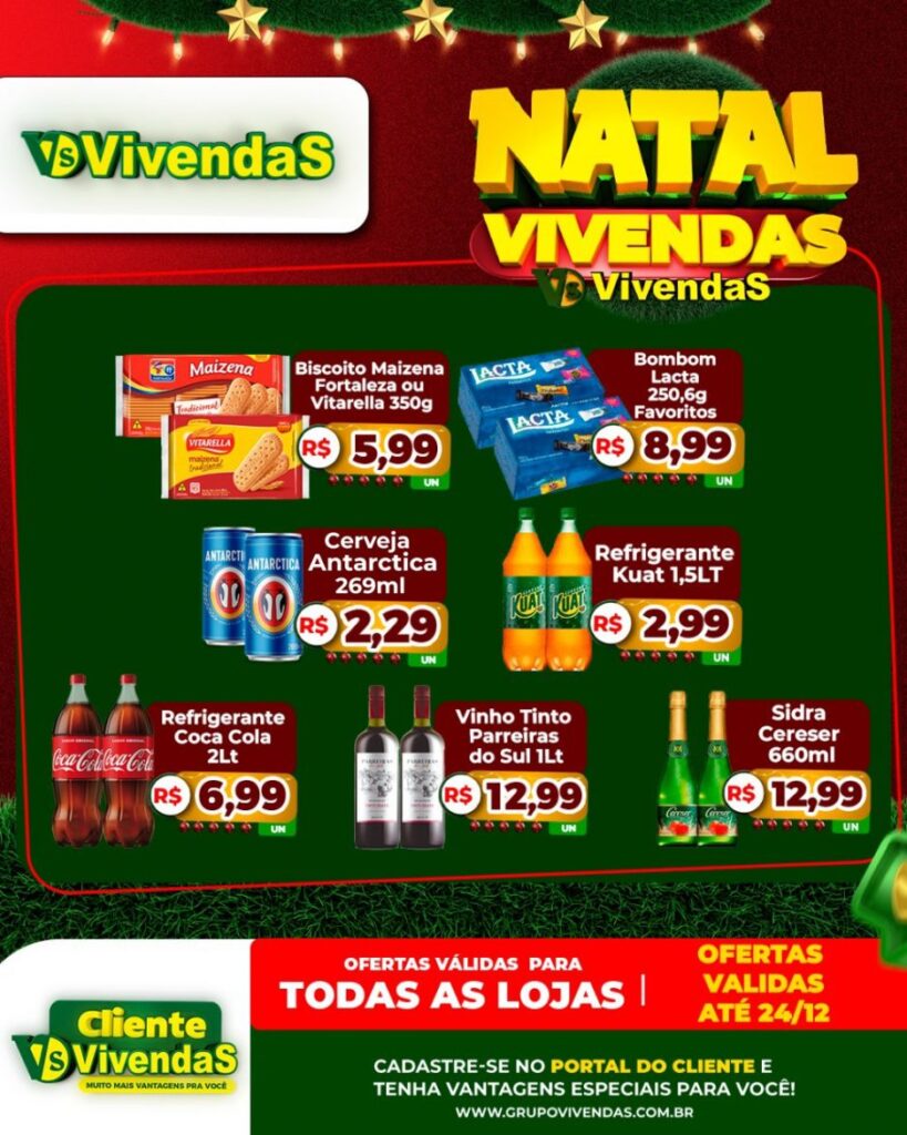 encarte de ofertas vivendas atacadão