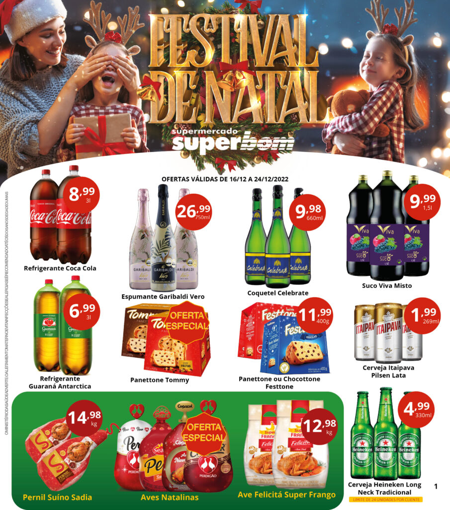 encarte de ofertas supermercado superbom brasilia df