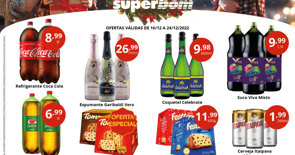 Supermercado Superbom até 24/12/2022