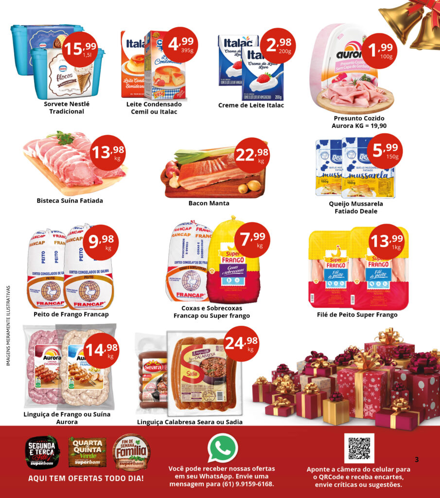 encarte de ofertas supermercado superbom brasilia df
