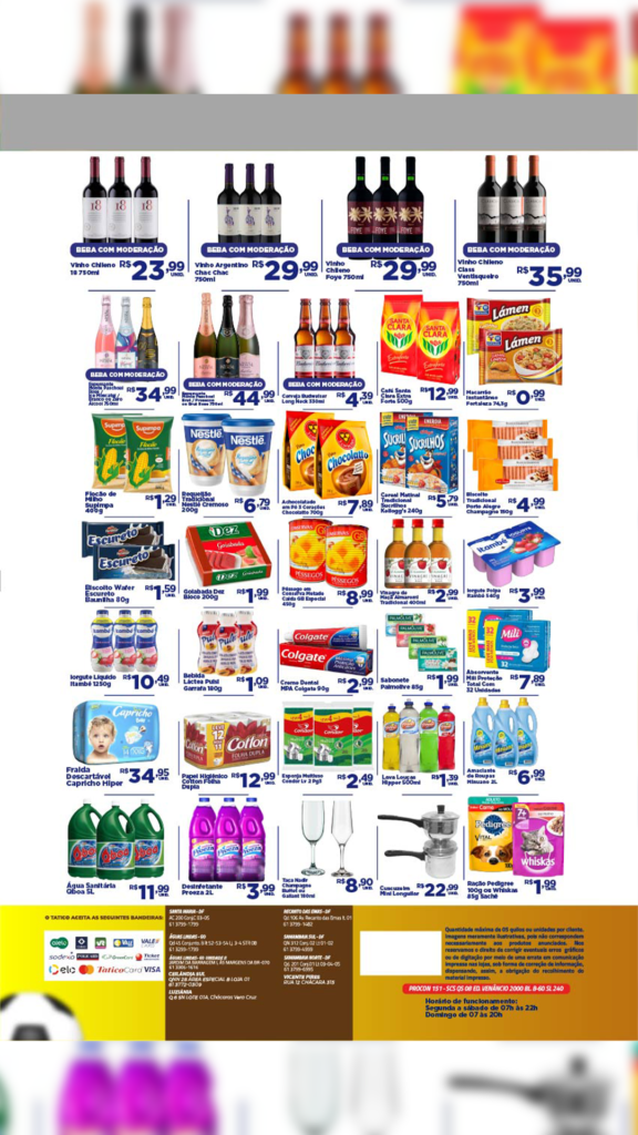 encartes de ofertas supermercado tatico Brasília DF