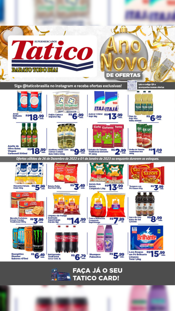 encartes de ofertas supermercado tatico Brasília DF