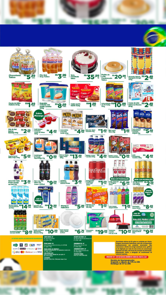 encartes de ofertas supermercado tatico Brasília DF