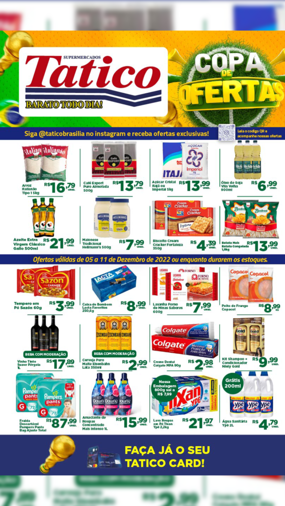 encartes de ofertas supermercado tatico Brasília DF