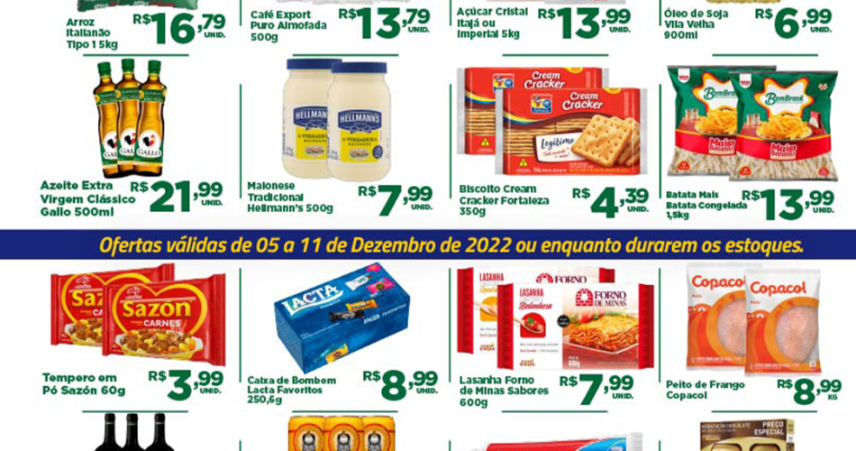 Supermercado Tatico até 11/12/2022