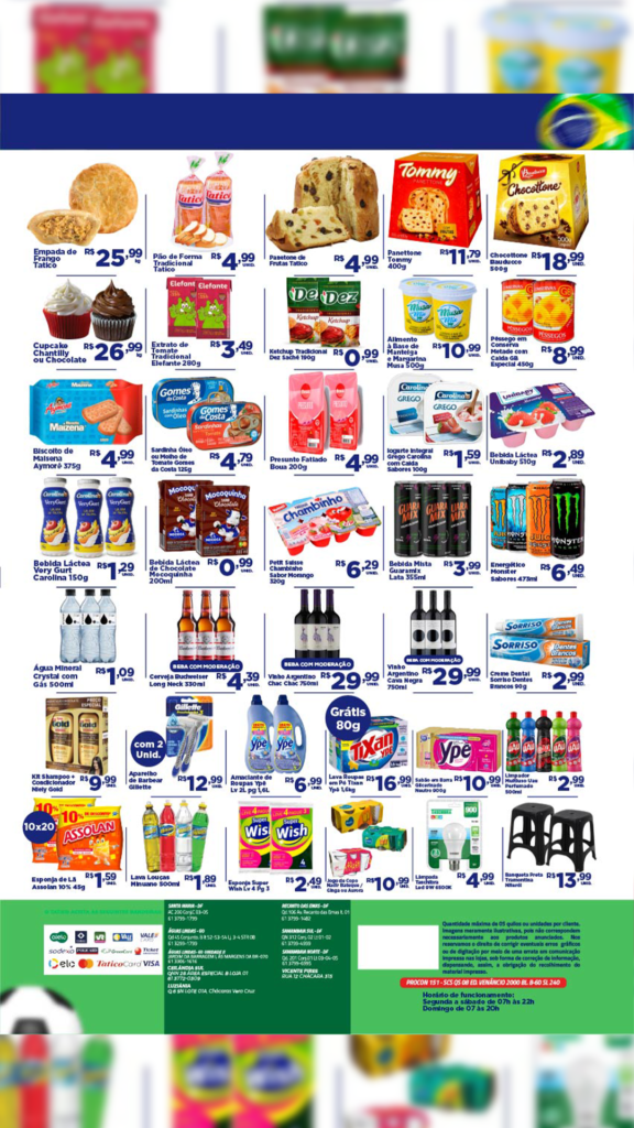 encartes de ofertas supermercado tatico Brasília DF