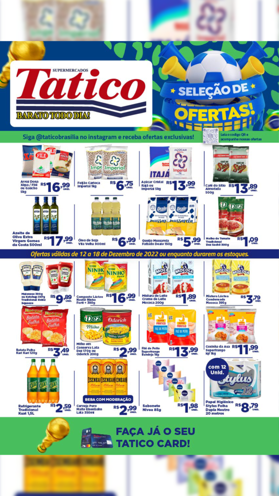 encartes de ofertas supermercado tatico Brasília DF