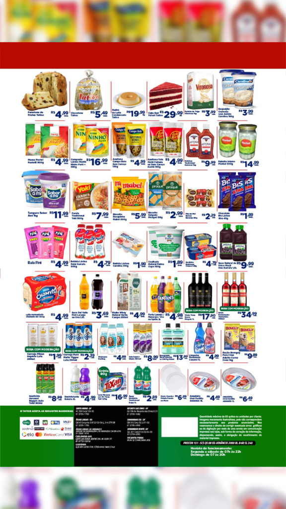 encartes de ofertas supermercado tatico Brasília DF