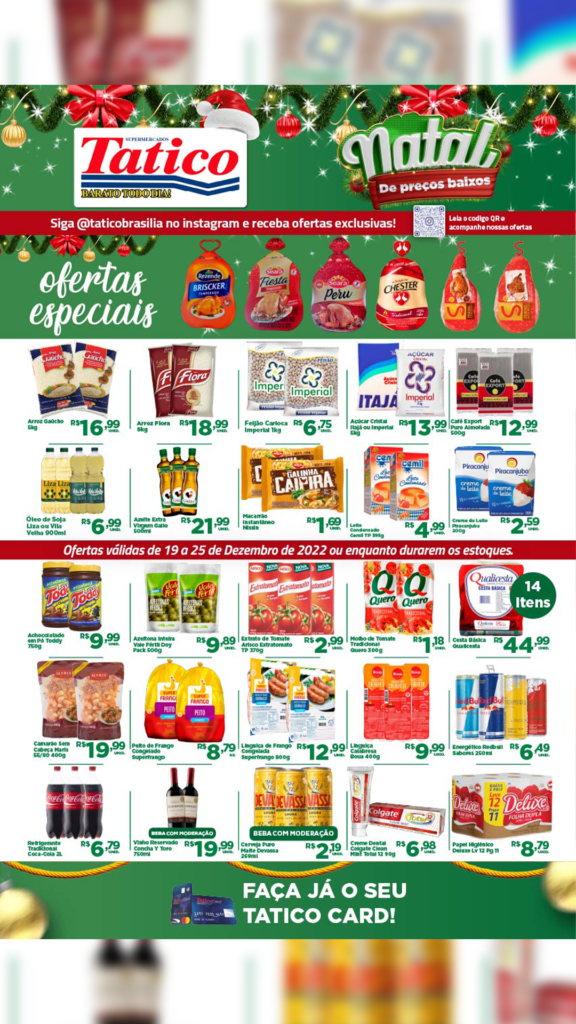encartes de ofertas supermercado tatico Brasília DF