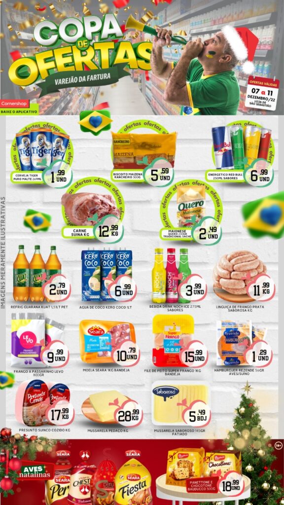 ofertas supermercado varejão da fartura