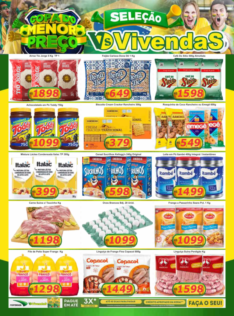 encarte de ofertas vivendas atacadão