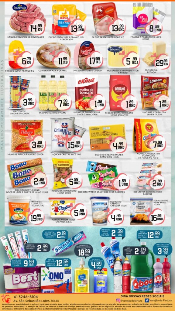 ofertas supermercado varejão da fartura