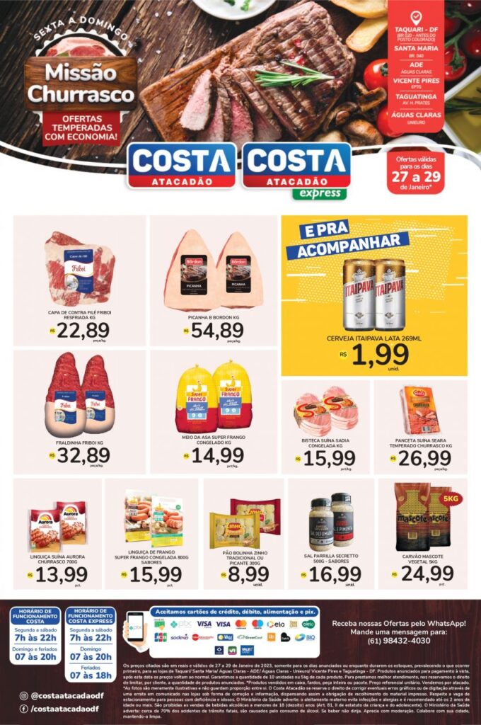 ofertas costa atacadão 