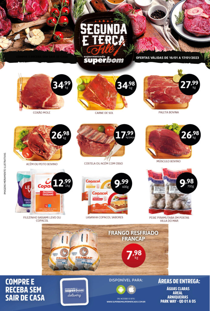 ofertas supermercado superbom são sebastião df