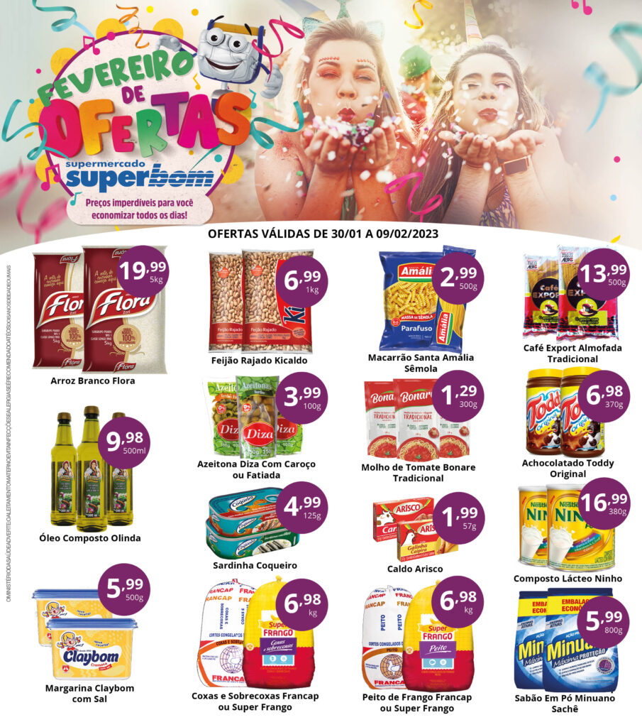 ofertas supermercado superbom