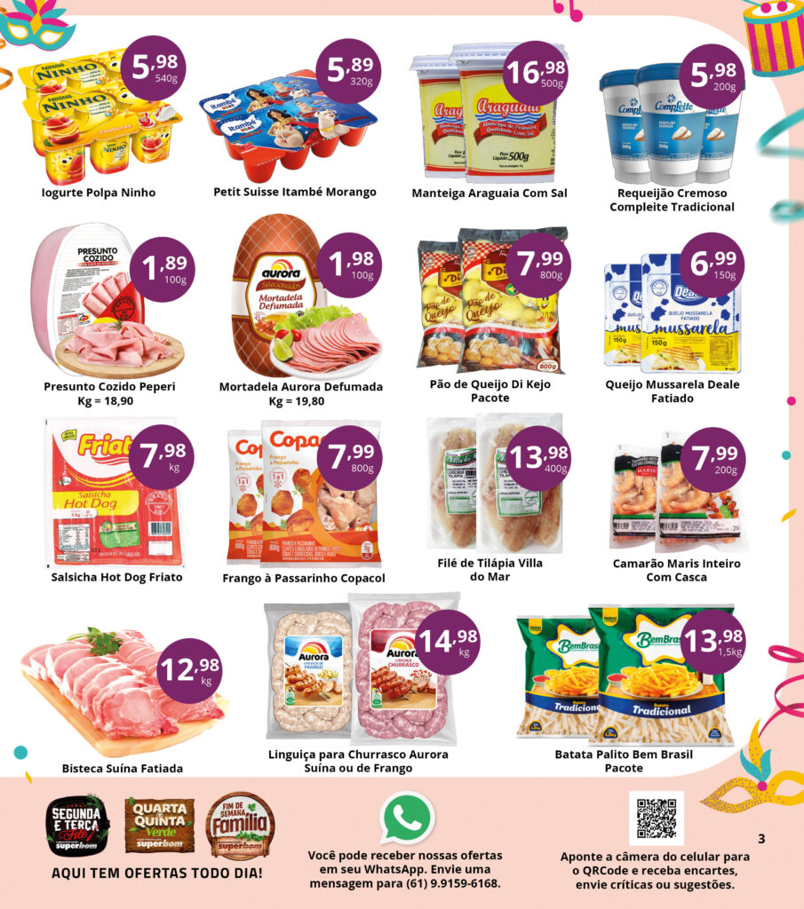 ofertas supermercado superbom