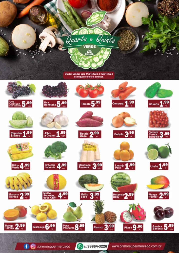 ofertas supermercado primor distrito federal