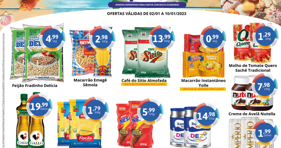 Supermercado Superbom até 10/01/2023